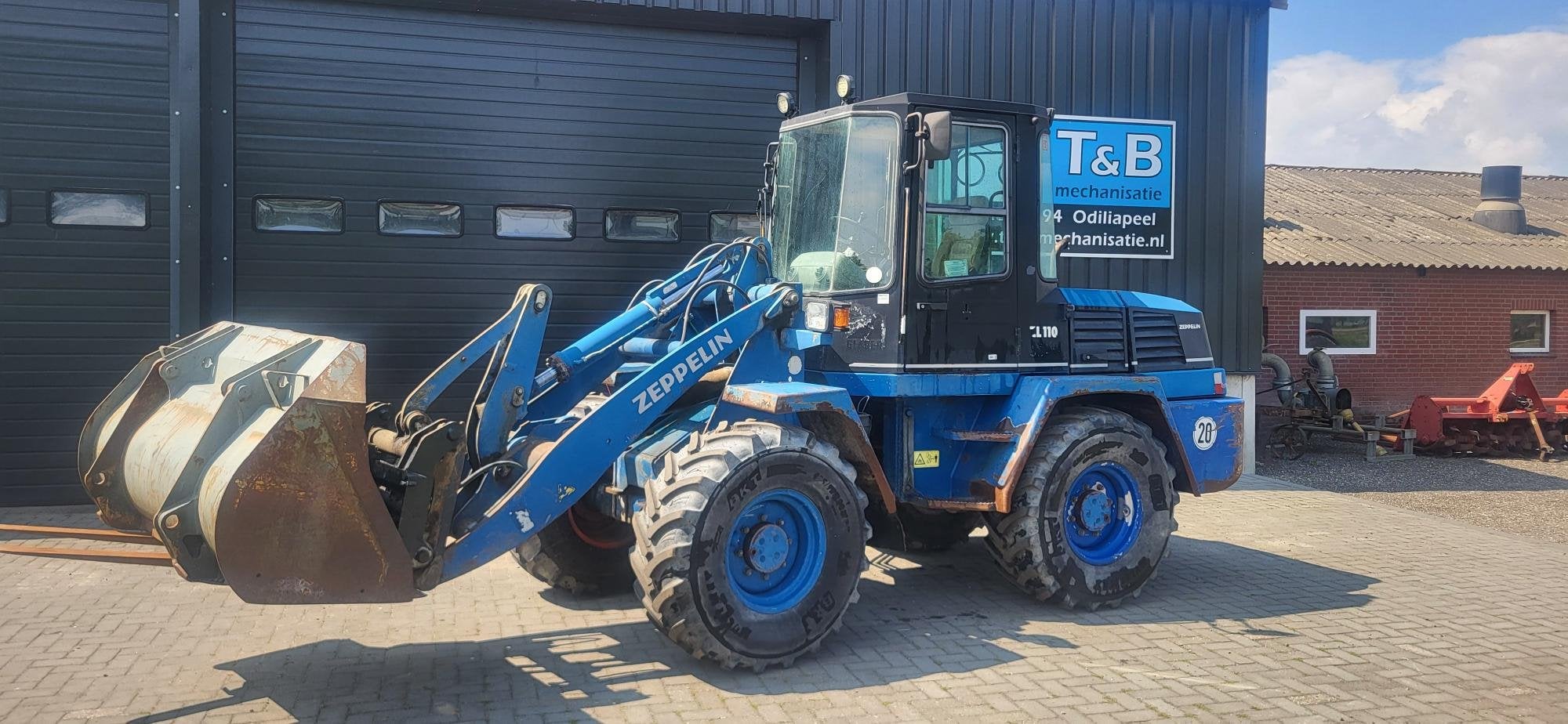 Zeppelin schaeff terex zl110 (bj 1999), Zakelijke goederen, Machines en Bouw | Kranen en Graafmachines, Wiellader of Shovel