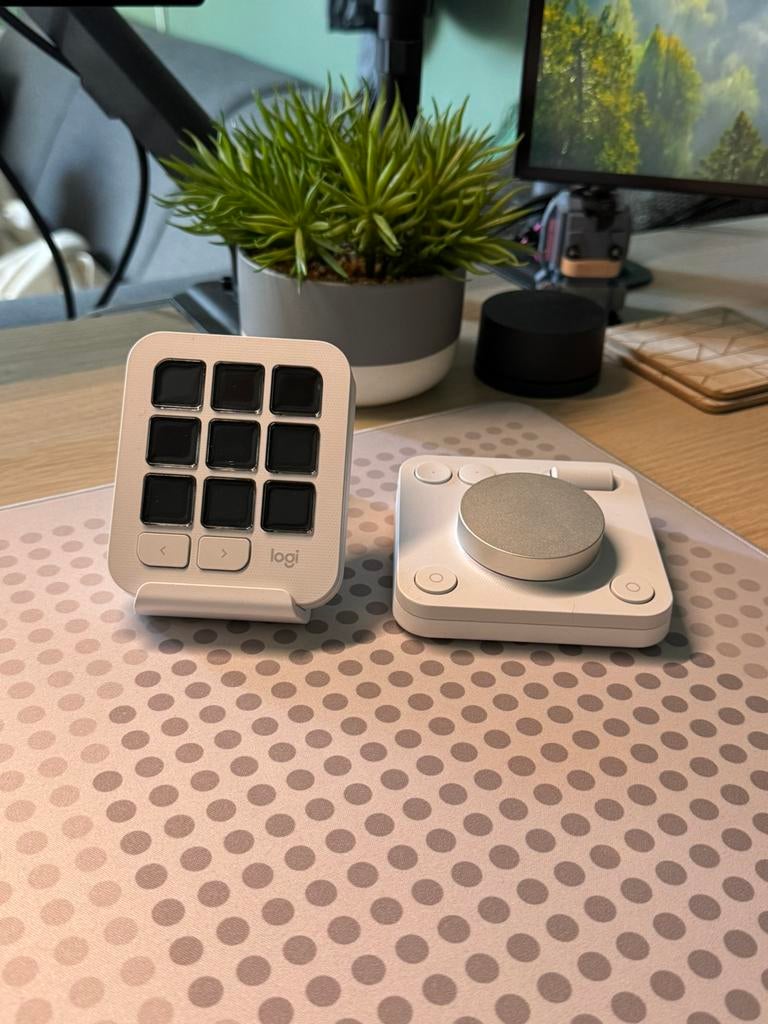 Logitech MX Creative Console (Wit) - zo goed als nieuw, Verzenden, Zo goed als nieuw