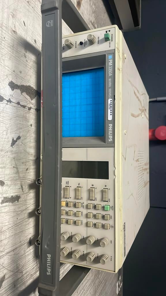 PHILIPS PM3350A 60mhz 100MS/s, Ophalen of Verzenden, Gebruikt