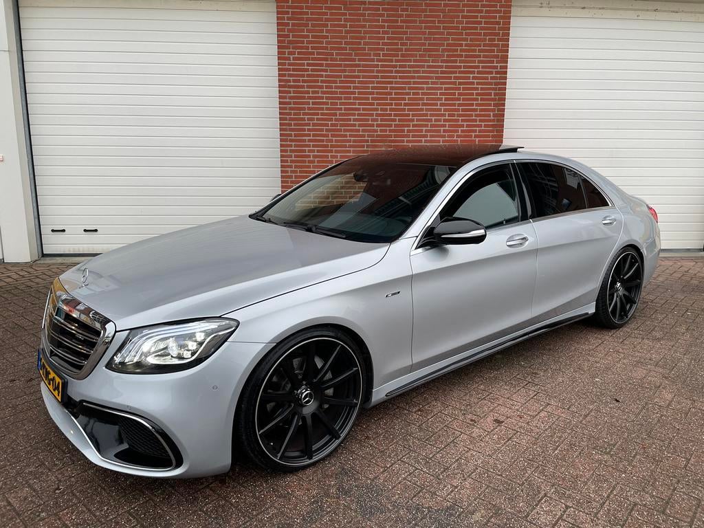 Mercedes S350 d Lang 63 AMG Pakket Pano S63 22 Inch Massage, Auto's, Mercedes-Benz, Bedrijf, S-Klasse, Diesel, A, Sedan, Automaat