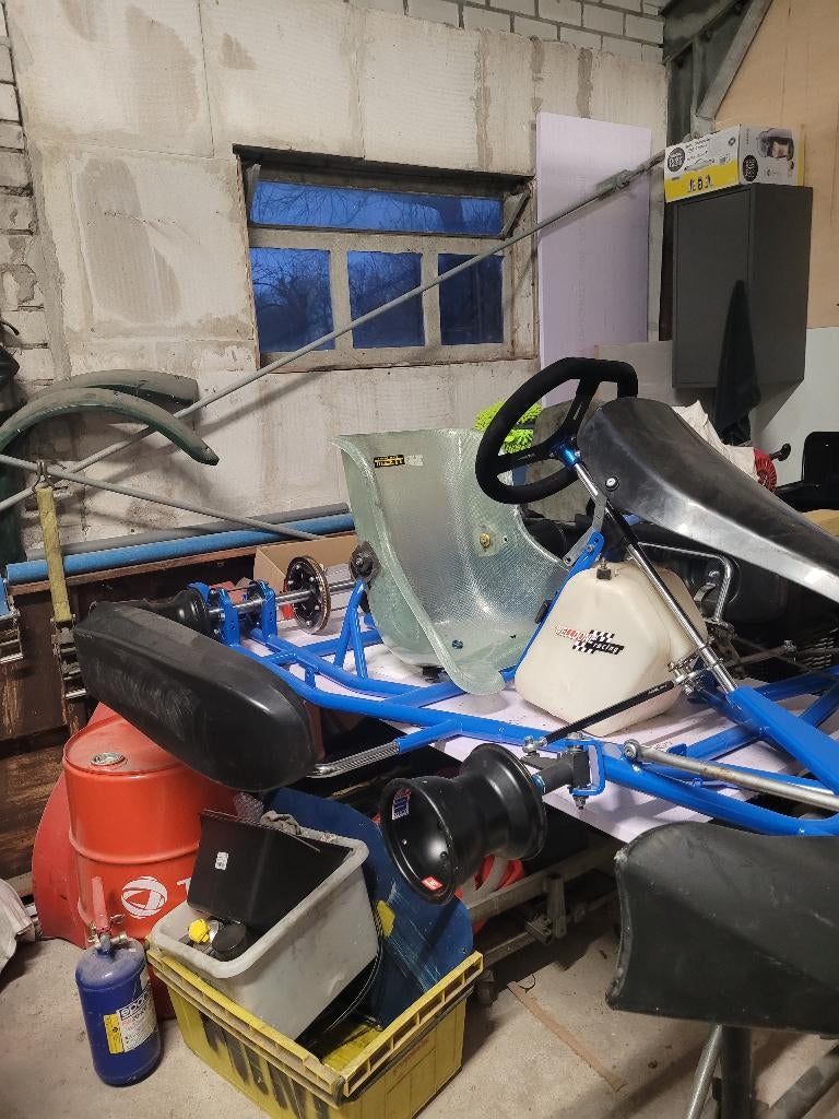Prokart Welldone, Sport en Fitness, Karting, Ophalen, Zo goed als nieuw, Onderdelen Kart