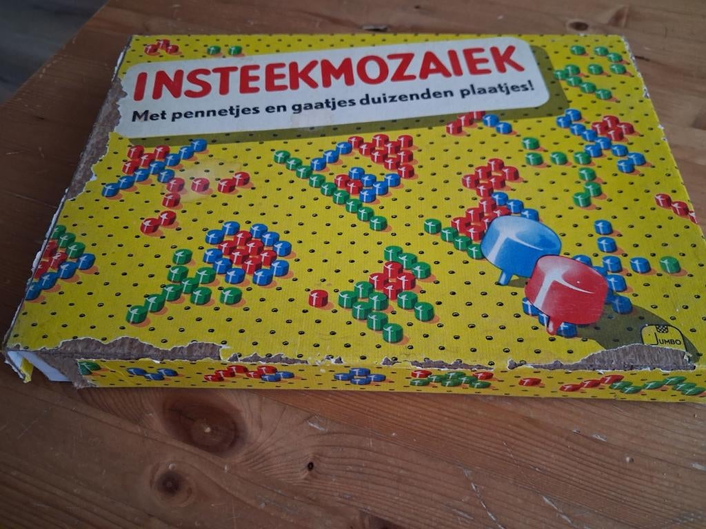 Insteekmozaiek, Ophalen of Verzenden, Gebruikt
