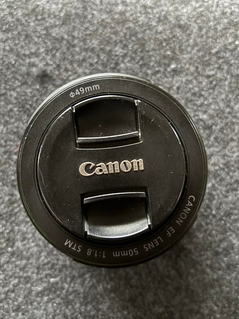 Camera lens 55 mm 1.8 stm, Audio, Tv en Foto, Fotografie | Lenzen en Objectieven, Verzenden, Zo goed als nieuw