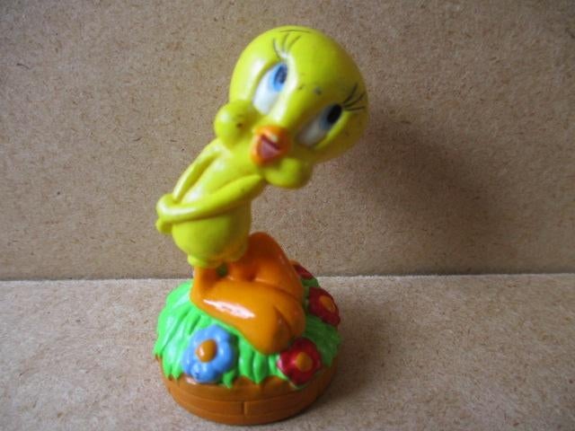 adv10438 tweety poppetje 9, Ophalen, Looney Tunes, Gebruikt, Beeldje of Figuurtje