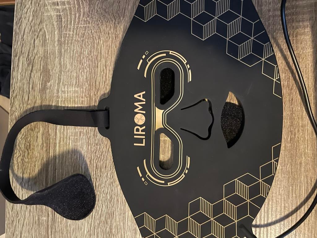 Liroma LED Gezichtsmasker, Ophalen of Verzenden, Zo goed als nieuw, Gehele gezicht, Verzorging