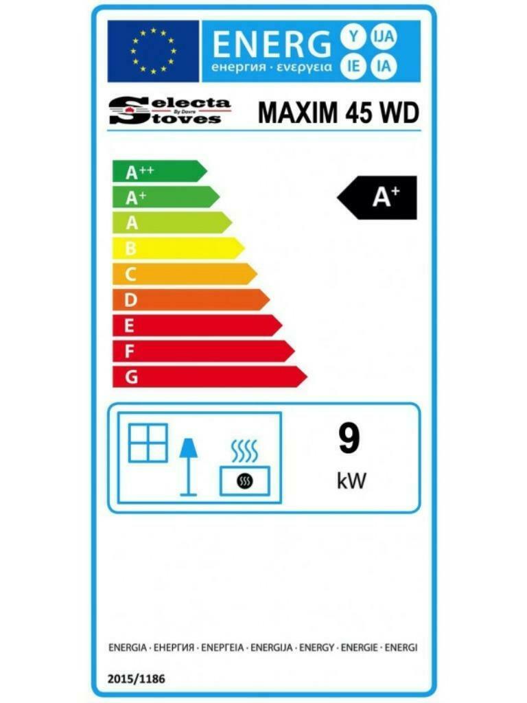 houtkachels selecta maxim 45wd, Ophalen, Vrijstaand, Hout, Nieuw