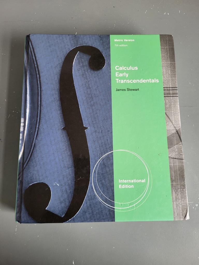 Calculus Metric Version 7E - James Stewart, Boeken, Ophalen of Verzenden, Beta, Gelezen, WO