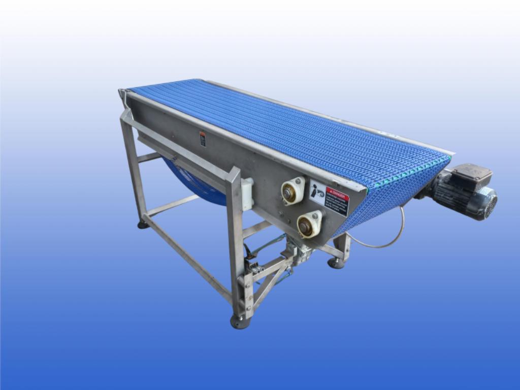RVS transportband Inox conveyor transportbanden lopende band, Ophalen of Verzenden, Gebruikt