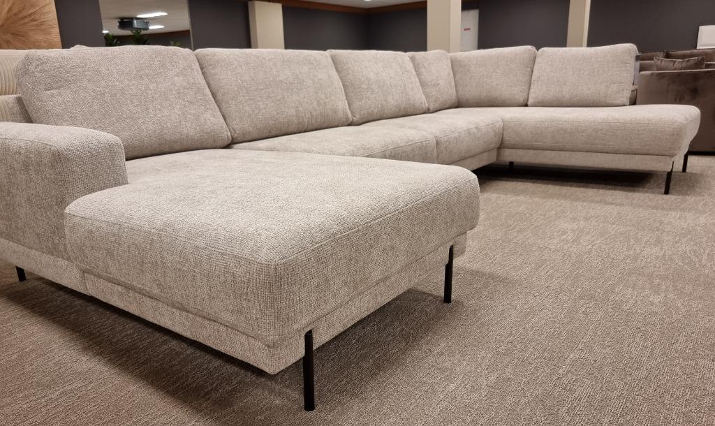 Snel Leverbaar | U-bank lounge | Geweven stof | Utrecht, Ophalen, Info@trendvortex.com, 4131 NH, Hoekbank