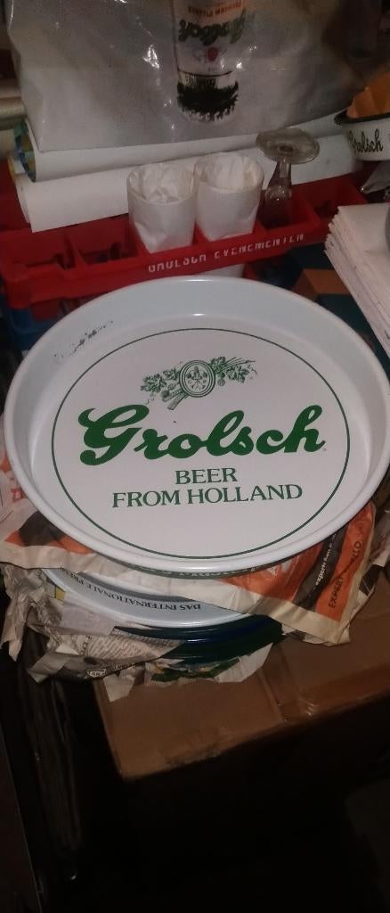 Grolsch Dienblad 12, Ophalen of Verzenden, Zo goed als nieuw, Overige typen, Grolsch