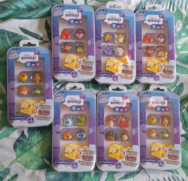 NIEUW Disney Emoji #chatpack met surprise emoji, 7 doosjes, Ophalen of Verzenden