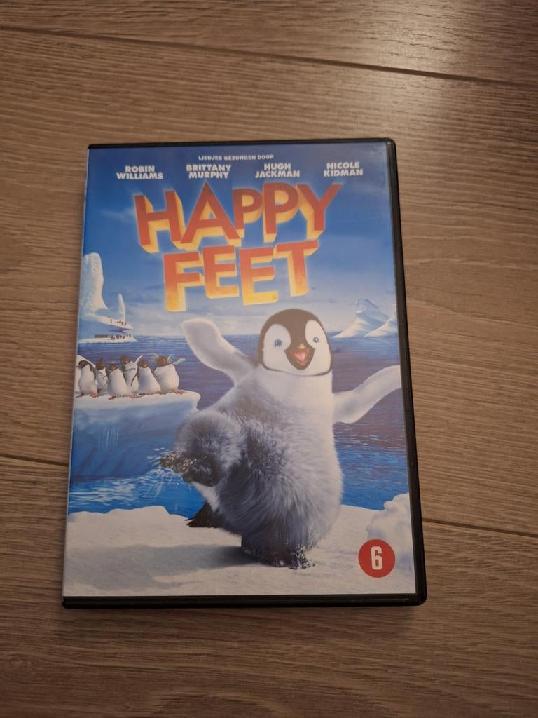 Dvd: Happy Feet, Cd's en Dvd's, Dvd's | Tekenfilms en Animatie, Gebruikt, Tekenfilm, Overige soorten, Ophalen of Verzenden