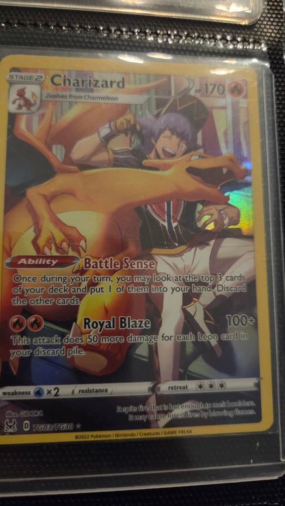 Pokemon Charizard (LOR TG03), Ophalen of Verzenden