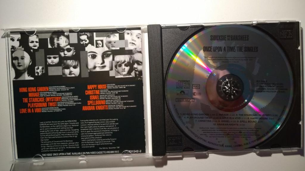 Siouxsie And The Banshees - Once Upon A Time The Singles, Ophalen of Verzenden, Zo goed als nieuw, Poprock