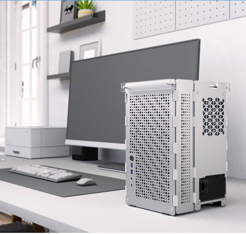 Inwin POC one zilver mini itx, Ophalen of Verzenden, Nieuw