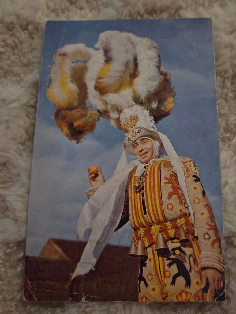 Gille de Binche - Carnaval Belgische stad Binche, Verzenden, Gelopen, Overige thema's