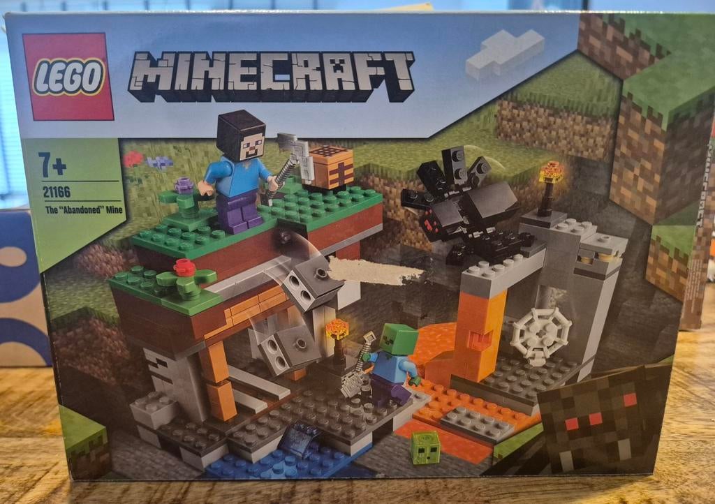 LEGO Minecraft 21166 – The “Abandoned” Mine, Ophalen of Verzenden, Zo goed als nieuw