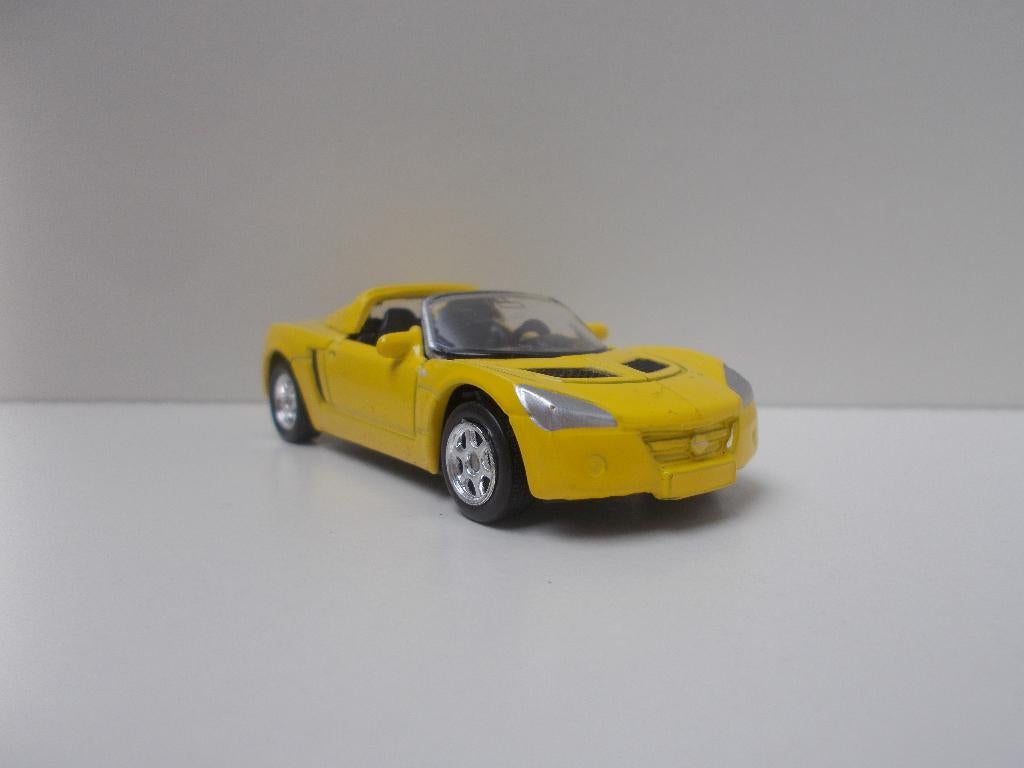 4000 '01 Opel Speedster Welly, Hobby en Vrije tijd, Modelauto's | Overige schalen, Ophalen of Verzenden, Gebruikt, Auto