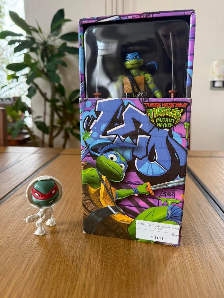 Teenage Mutant Ninja Turtles pakket, Ophalen of Verzenden, Nieuw, Tv, Actiefiguur of Pop