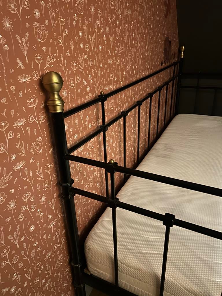 1 persoonsbed, Huis en Inrichting, Slaapkamer | Bedden, Ophalen, Gebruikt, Eenpersoons, Overige maten