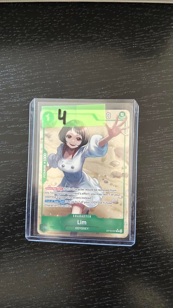 One piece lim op10-037, Ophalen of Verzenden, Zo goed als nieuw