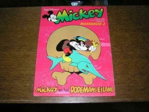 Mickey maandblad 2-1979, Gelezen, Ophalen of Verzenden, Walt Disney, Eén stripboek