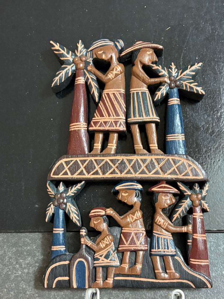 Houtsnijwerk uit Indonesië, Ophalen of Verzenden