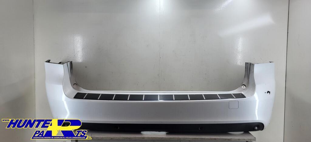 Achterbumper wit metallic 707 Volvo V70 ('14-'17)31323792, Gebruikt, Ophalen of Verzenden, Volvo, Bumper