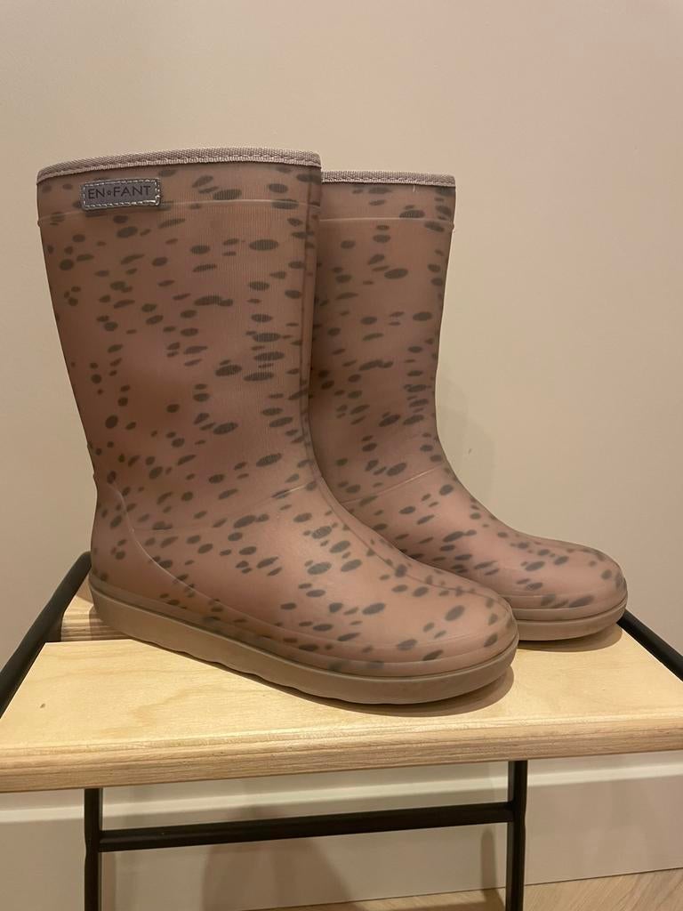 Gevoerde regenlaarzen Enfant maat 34, Kinderen en Baby's, Kinderkleding | Schoenen en Sokken, Ophalen of Verzenden, Zo goed als nieuw