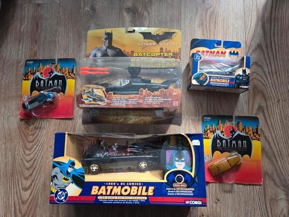 Batman Diecast Modellen - Corgi, Ertl, Mattel, Ophalen of Verzenden, Gebruikt, Auto