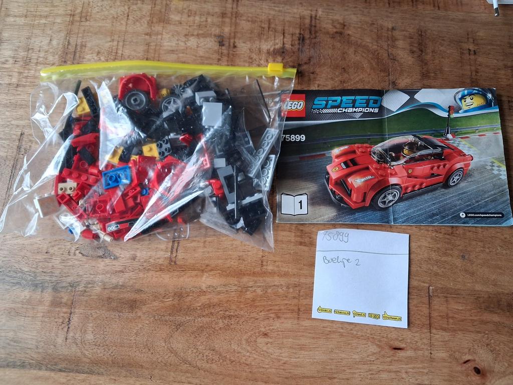 Lego Speed Champions Ferrari F8 Tributo 75899, Verzenden, Gebruikt, Complete set, Lego