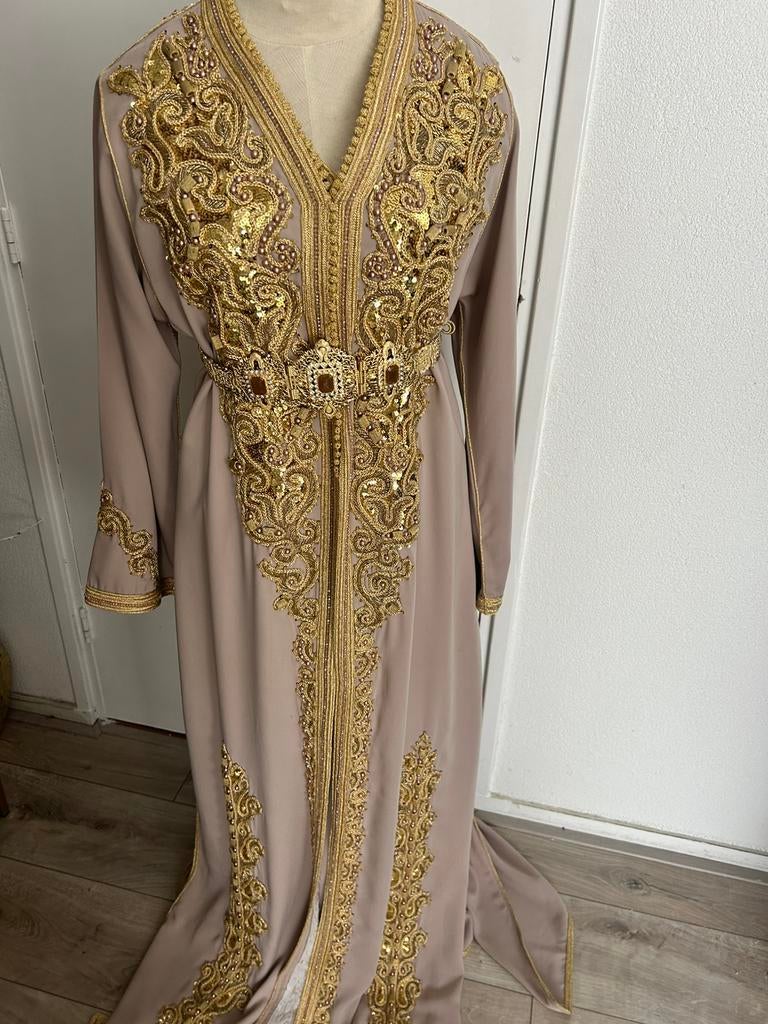 Marokkaanse jurk maat xl, Ophalen of Verzenden, Zo goed als nieuw, Maat 46/48 (XL) of groter, Overige typen