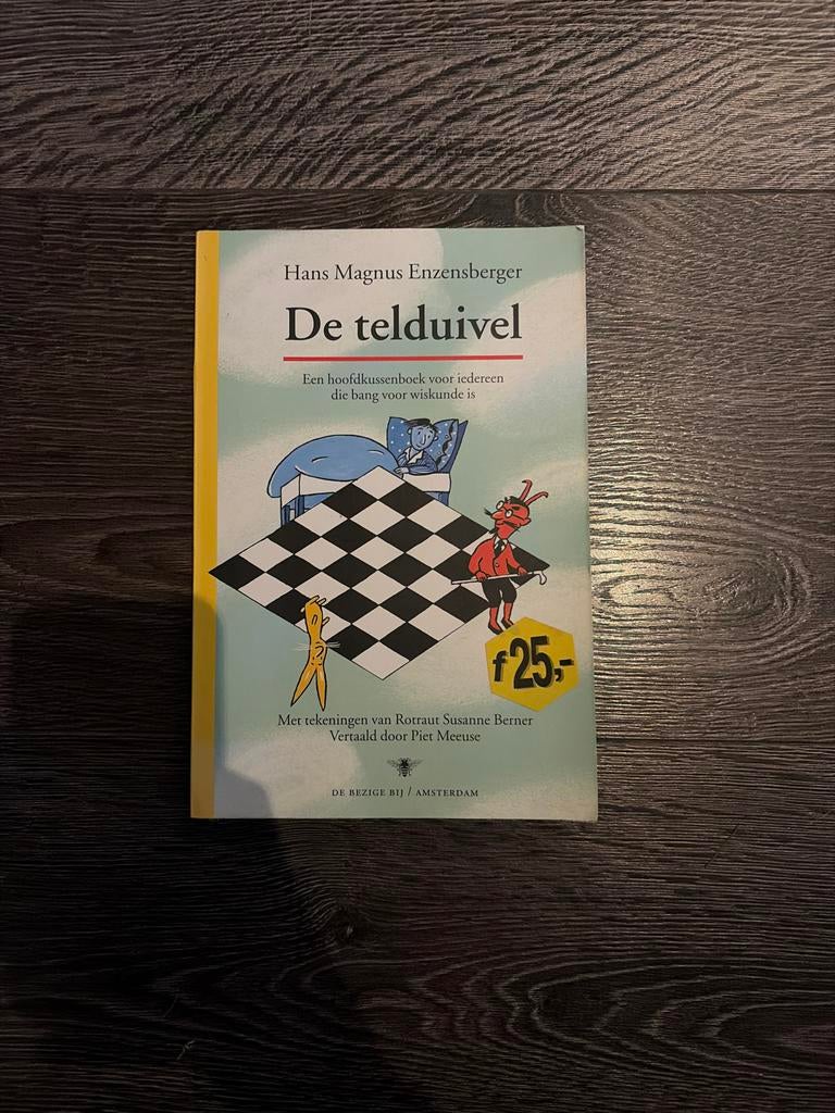 Hans Magnus Enzensberger - De telduivel, Boeken, Fictie algemeen, Ophalen of Verzenden, Zo goed als nieuw, Hans Magnus Enzensberger