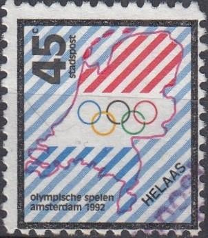 Nederland- Stadspost- Amsterdam- 1986- Olympische Spelen- G, Verzenden, Na 1940, Gestempeld