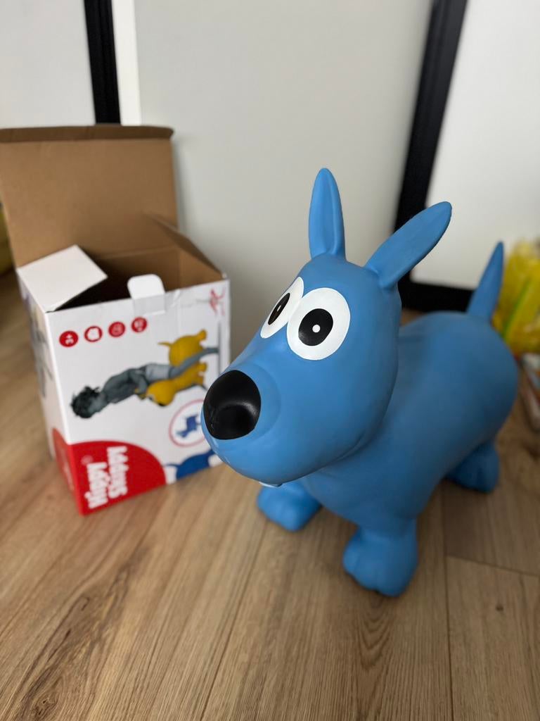 Skippy hond, Kinderen en Baby's, Speelgoed | Buiten | Opblaasfiguren, Ophalen, Zo goed als nieuw