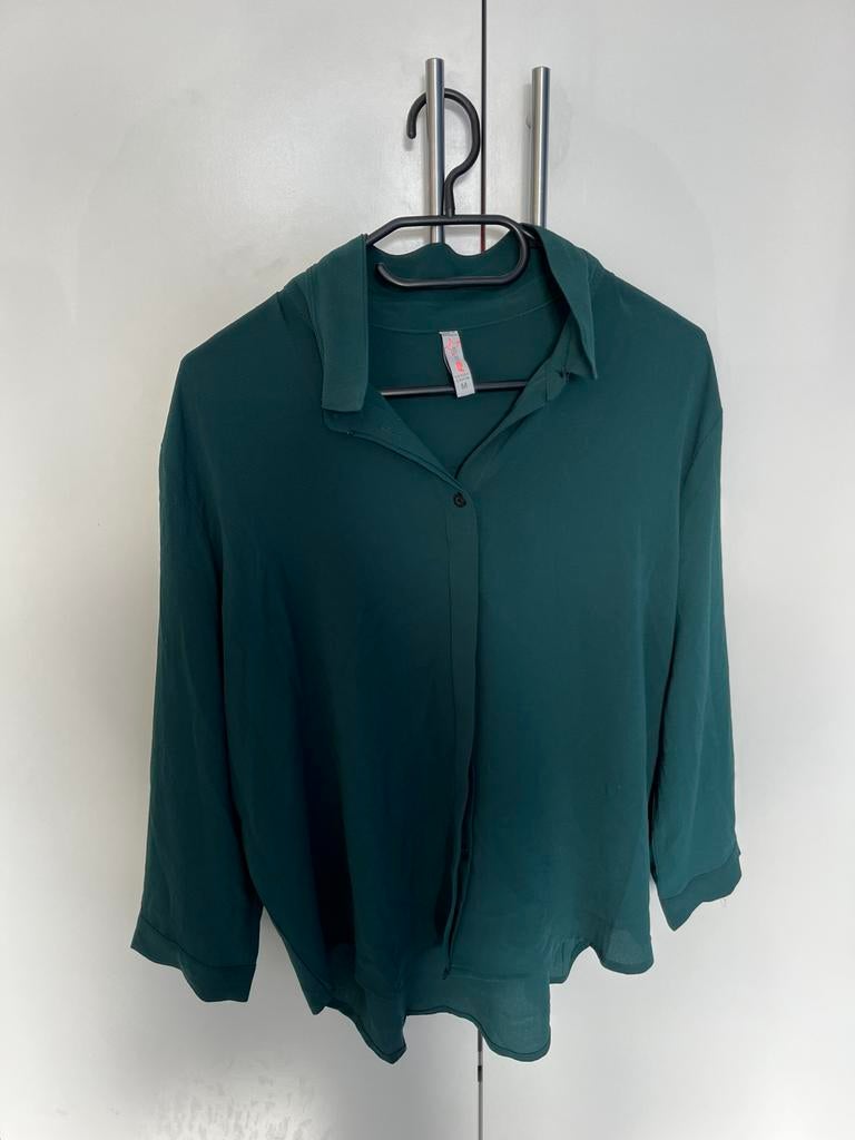 Groene blouse FB Sisters maat M, Ophalen of Verzenden, Zo goed als nieuw, Maat 38/40 (M), Groen