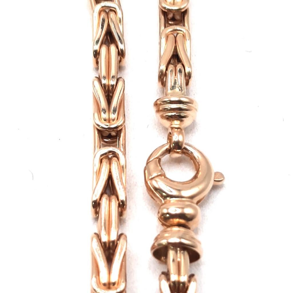Gouden Koningsketting 14kt, Www.bredajuwelier.nl, Nieuw, Ophalen of Verzenden, Www.bredajuwelier.nl