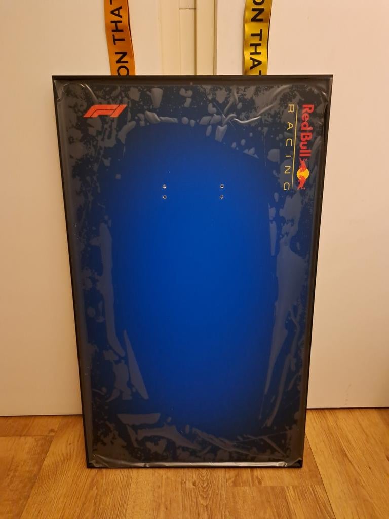 Red Bull Racing Ingelijste Poster, Ophalen of Verzenden, Zo goed als nieuw