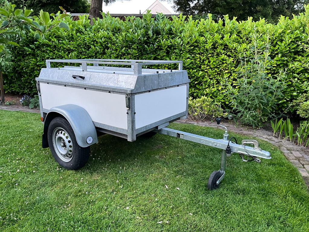 Bagagewagen te huur vakantie aanhanger met fietsendrager