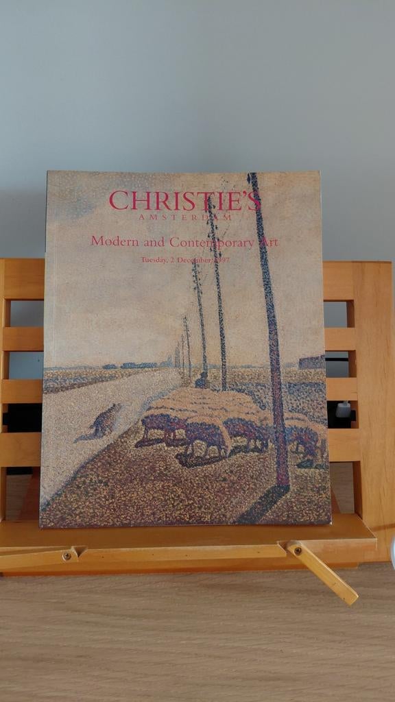 Christie's Amsterdam Moderne & Hedendaagse Kunst Catalogus, Ophalen of Verzenden, Gelezen, Christie's, Catalogus