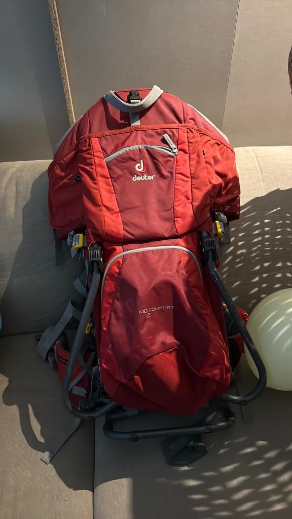 Deuter Kid Comfort 2 kinderdrager te huur, Ophalen, Zo goed als nieuw, Rugzak