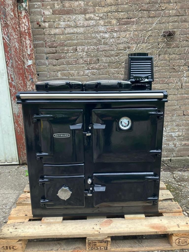 Rayburn 200 SFW houtgestookt zo goed als nieuw!, Witgoed en Apparatuur, Fornuizen, Zo goed als nieuw, Vrijstaand, Gas, 4 kookzones