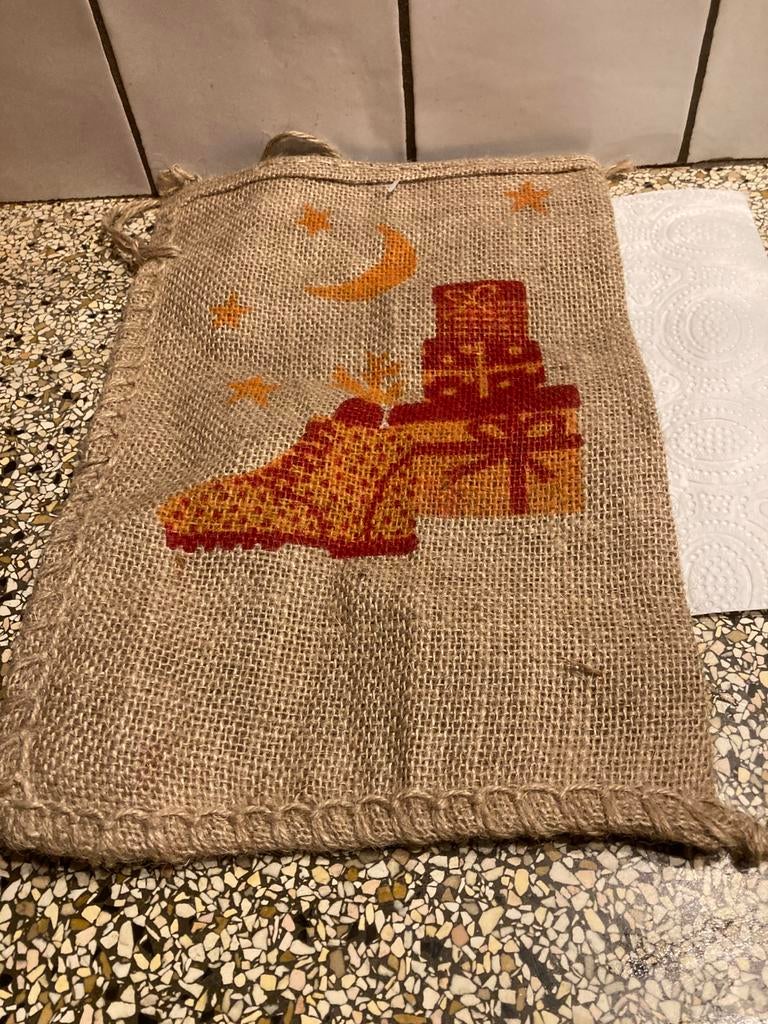 Sinterklaas zakje, Ophalen of Verzenden, Zo goed als nieuw