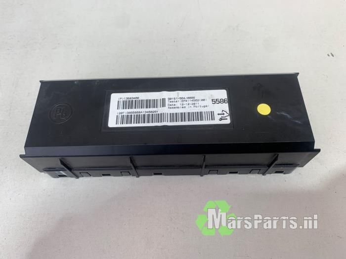 Module climatronic van een Opel Zafira, Gebruikt, -, -, Opel