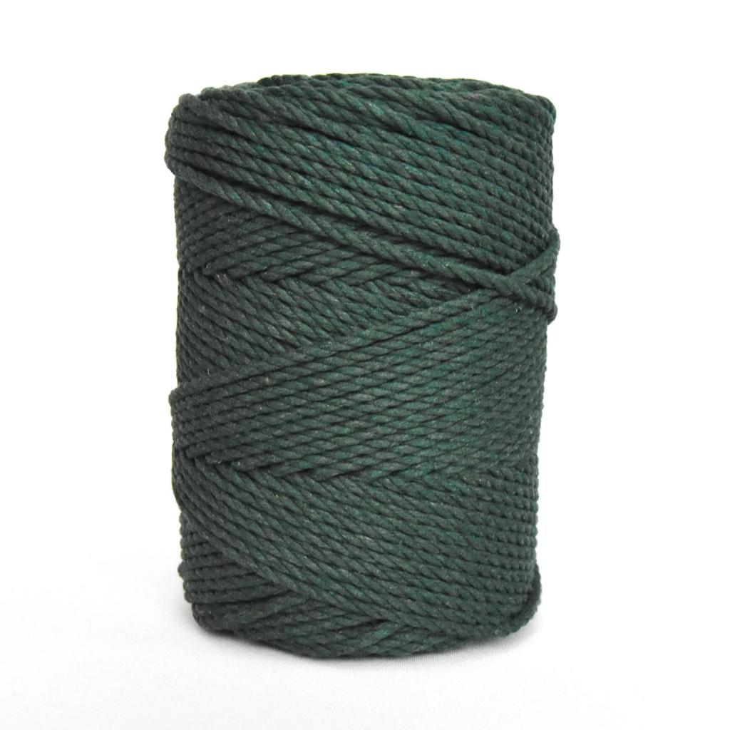 4 mm twisted macrame touw groen katoen 160 meter 1 kilo, Ophalen
