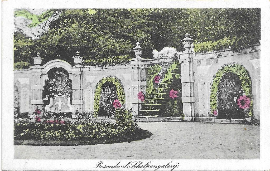 AK Rosendaal - Schelpengalerij, Ophalen of Verzenden, Voor 1920, Ongelopen, Gelderland