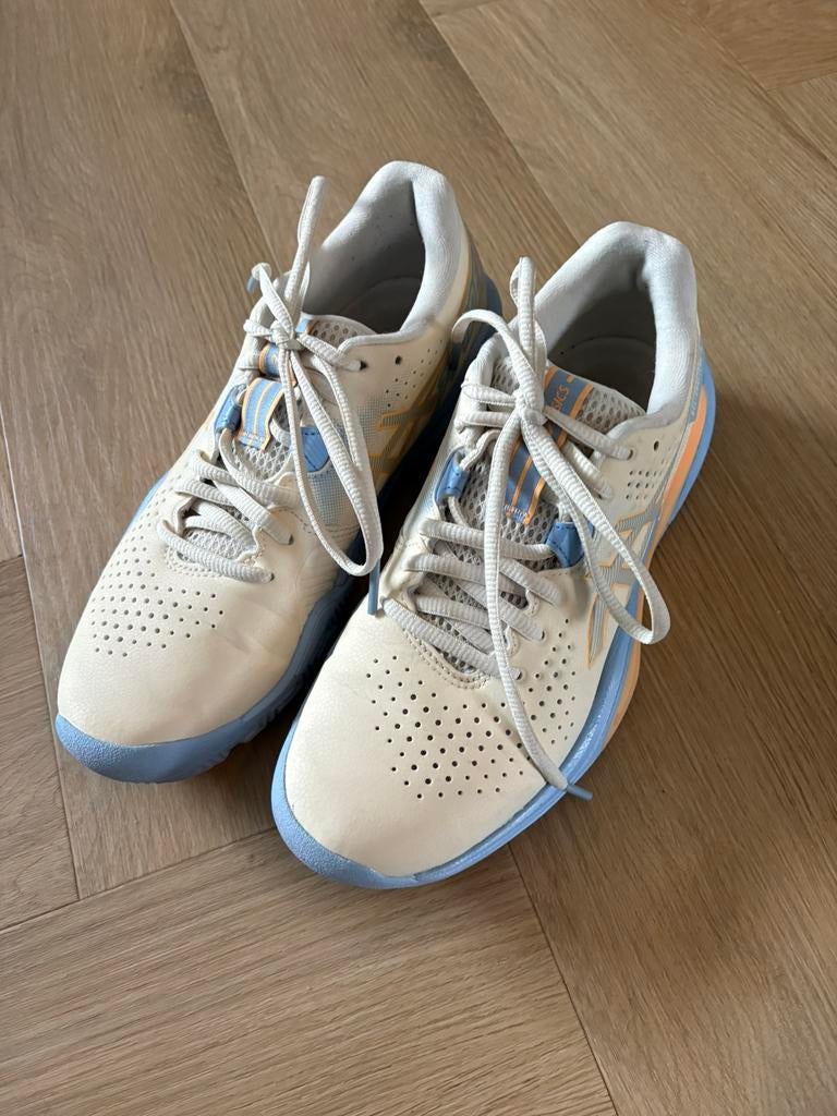 Padelschoenen dames ASICS gel challenger 15, Verzenden, Zo goed als nieuw, Hardloopschoenen, Nike