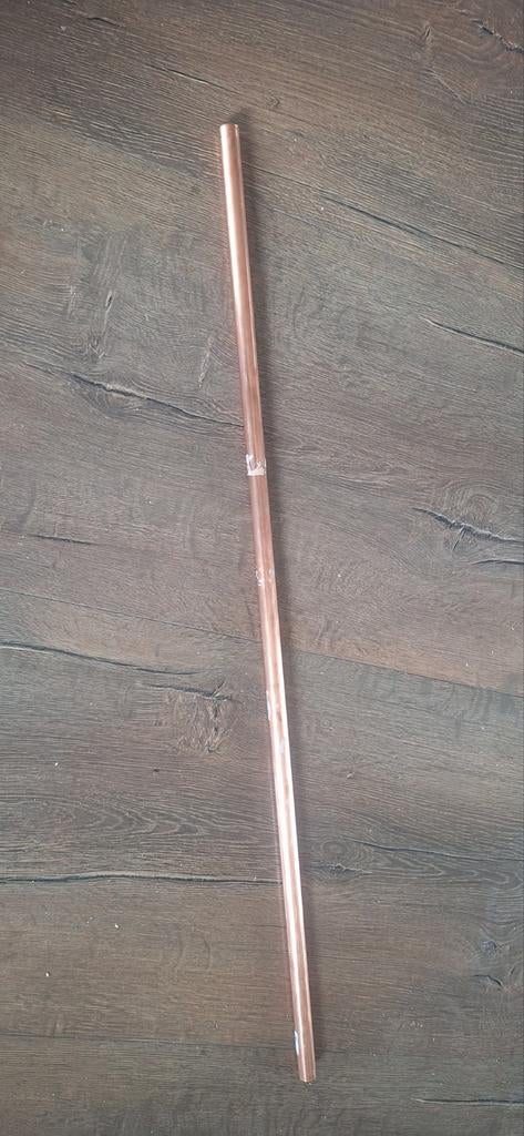 Koperen leiding 75 cm, Ophalen, Gebruikt, Minder dan 200 liter/min, Minder dan 6 bar