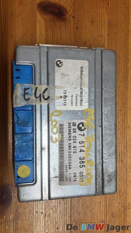EGS module BMW E39 E46 X5 E53 Z3 E36 7514365, Gebruikt, Ophalen of Verzenden, BMW, BMW