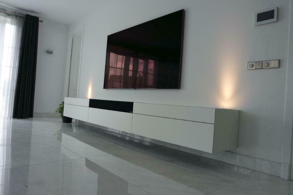 TV-meubel 350 tvkast met soundbarklep voo Sonos  (40) Artyx, Huis en Inrichting, Nieuw, Ophalen of Verzenden, 200 cm of meer, Minder dan 100 cm